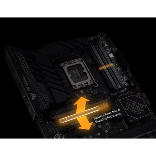 Материнська плата Asus TUF GAMING Z790-PLUS WIFI D4 (s1700, Intel Z790) Factory Recertified купити з перевіркою сумісності: огляд, характеристики, ціна у Києві, Львові, Вінниці, Хмельницькому, Івано-Франківську, Україні | інтернет-магазин TELEMART.UA фото