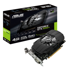 Видеокарта Asus GeForce GTX 1050 Ti Phoenix 4096MB (PH-GTX1050TI-4G) (Восстановлено продавцом, 775534)
