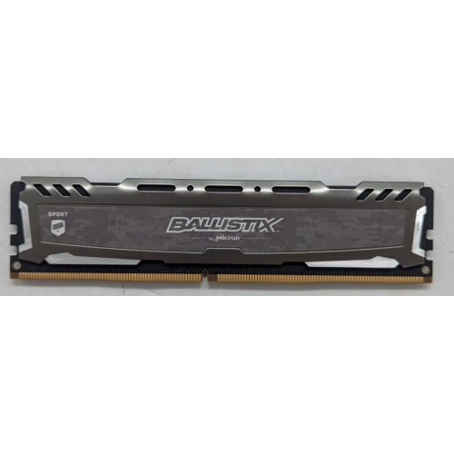 Купить Озу Crucial DDR4 4GB 2400Mhz Ballistix Sport (BLS4G4D240FSB) (Восстановлено продавцом, 775547) с проверкой совместимости: обзор, характеристики, цена в Киеве, Днепре, Одессе, Харькове, Украине | интернет-магазин TELEMART.UA фото