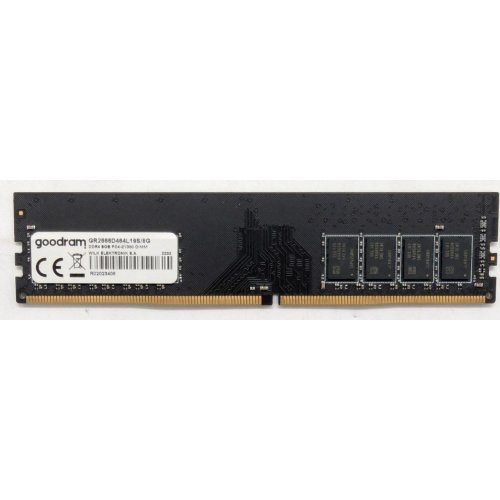 Озп GoodRAM DDR4 8GB 2666Mhz (GR2666D464L19S/8G) (Відновлено продавцем, 775561) купити з перевіркою сумісності: огляд, характеристики, ціна у Києві, Львові, Вінниці, Хмельницькому, Івано-Франківську, Україні | інтернет-магазин TELEMART.UA фото