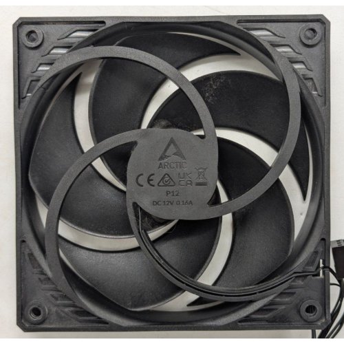 Купить Кулер для корпуса Arctic P12 (ACFAN00118A) Black (Восстановлено продавцом, 775569) с проверкой совместимости: обзор, характеристики, цена в Киеве, Днепре, Одессе, Харькове, Украине | интернет-магазин TELEMART.UA фото