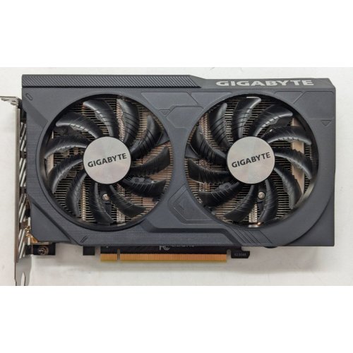 Відеокарта Gigabyte GeForce RTX 4060 Windforce OC 8192MB (GV-N4060WF2OC-8GD) (Відновлено продавцем, 775577) купити з перевіркою сумісності: огляд, характеристики, ціна у Києві, Львові, Вінниці, Хмельницькому, Івано-Франківську, Україні | інтернет-магазин TELEMART.UA фото