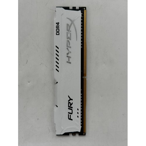 Купить Озу Kingston DDR4 8GB 2666Mhz HyperX FURY White (HX426C16FW2/8) (Восстановлено продавцом, 775620) с проверкой совместимости: обзор, характеристики, цена в Киеве, Днепре, Одессе, Харькове, Украине | интернет-магазин TELEMART.UA фото