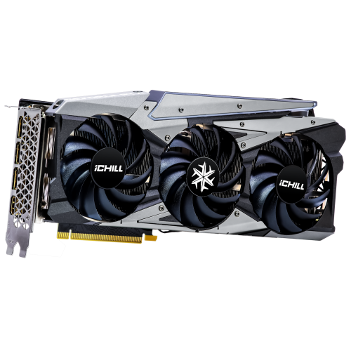 Відеокарта Inno3D GeForce RTX 3070 iCHILL X3 8192MB (M30703-08D6X-1710VA38) OEM (Відновлено продавцем, 775625) купити з перевіркою сумісності: огляд, характеристики, ціна у Києві, Львові, Вінниці, Хмельницькому, Івано-Франківську, Україні | інтернет-магазин TELEMART.UA фото