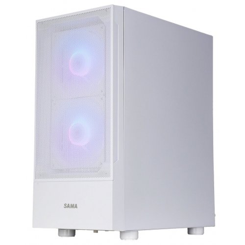 Купить Корпус SAMA 3307 140mm без БП White с проверкой совместимости: обзор, характеристики, цена в Киеве, Днепре, Одессе, Харькове, Украине | интернет-магазин TELEMART.UA фото
