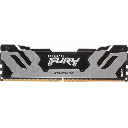 ОЗП Kingston DDR5 24GB 8000Mhz FURY Renegade Silver/Black (KF580C38RS-24) купити з перевіркою сумісності: огляд, характеристики, ціна у Києві, Львові, Вінниці, Хмельницькому, Івано-Франківську, Україні | інтернет-магазин TELEMART.UA фото