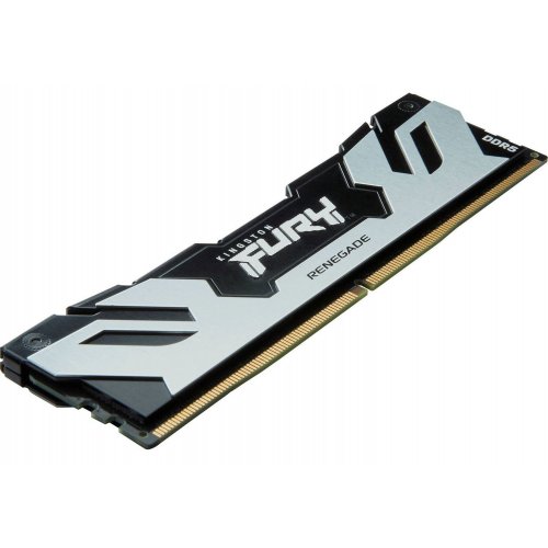 ОЗП Kingston DDR5 24GB 8000Mhz FURY Renegade Silver/Black (KF580C38RS-24) купити з перевіркою сумісності: огляд, характеристики, ціна у Києві, Львові, Вінниці, Хмельницькому, Івано-Франківську, Україні | інтернет-магазин TELEMART.UA фото