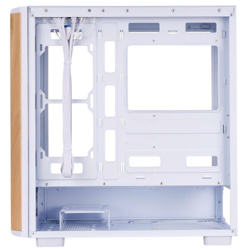 Корпус 1stPlayer WD5-WH без БЖ White купити з перевіркою сумісності: огляд, характеристики, ціна у Києві, Львові, Вінниці, Хмельницькому, Івано-Франківську, Україні | інтернет-магазин TELEMART.UA фото