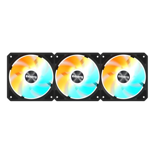 Набір кулерів для корпусу Gigabyte EZ CHAIN FAN 120 (3-Pack) (GP-GBT EZFAN1203) Black купити з перевіркою сумісності: огляд, характеристики, ціна у Києві, Львові, Вінниці, Хмельницькому, Івано-Франківську, Україні | інтернет-магазин TELEMART.UA фото