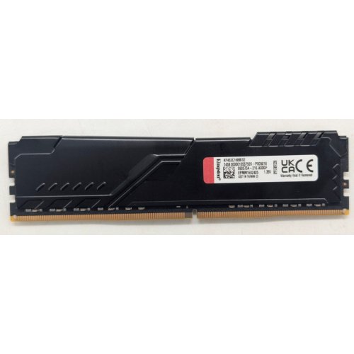 Озп Kingston DDR4 32GB 3200Mhz FURY Beast Black (KF432C16BB/32) (Відновлено продавцем, 775926) купити з перевіркою сумісності: огляд, характеристики, ціна у Києві, Львові, Вінниці, Хмельницькому, Івано-Франківську, Україні | інтернет-магазин TELEMART.UA фото