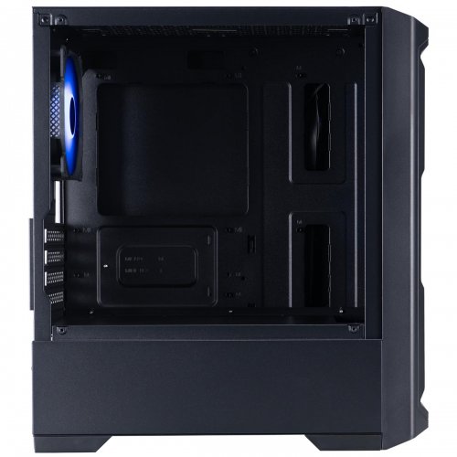 Корпус 1stPlayer H2-BK-4F7 без БЖ Black купити з перевіркою сумісності: огляд, характеристики, ціна у Києві, Львові, Вінниці, Хмельницькому, Івано-Франківську, Україні | інтернет-магазин TELEMART.UA фото