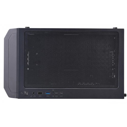 Корпус 1stPlayer H2-BK-4F7 без БЖ Black купити з перевіркою сумісності: огляд, характеристики, ціна у Києві, Львові, Вінниці, Хмельницькому, Івано-Франківську, Україні | інтернет-магазин TELEMART.UA фото