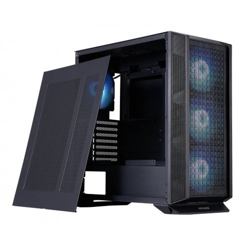 Корпус 1stPlayer PS8MX-BK без БЖ Black купити з перевіркою сумісності: огляд, характеристики, ціна у Києві, Львові, Вінниці, Хмельницькому, Івано-Франківську, Україні | інтернет-магазин TELEMART.UA фото
