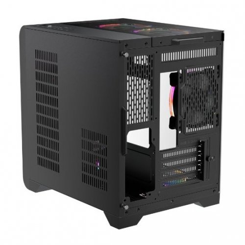 Корпус 1stPlayer VT5-BK без БЖ Black купити з перевіркою сумісності: огляд, характеристики, ціна у Києві, Львові, Вінниці, Хмельницькому, Івано-Франківську, Україні | інтернет-магазин TELEMART.UA фото