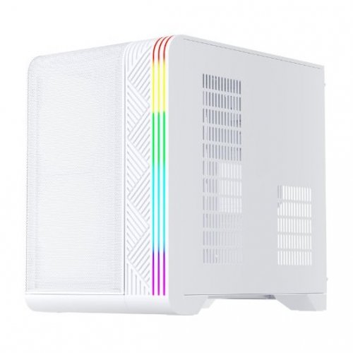 Корпус 1stPlayer VT5-WH без БЖ White купити з перевіркою сумісності: огляд, характеристики, ціна у Києві, Львові, Вінниці, Хмельницькому, Івано-Франківську, Україні | інтернет-магазин TELEMART.UA фото