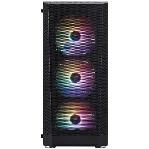 Корпус 1stPlayer FD5-M-BK-4F1 без БЖ Black купити з перевіркою сумісності: огляд, характеристики, ціна у Києві, Львові, Вінниці, Хмельницькому, Івано-Франківську, Україні | інтернет-магазин TELEMART.UA фото