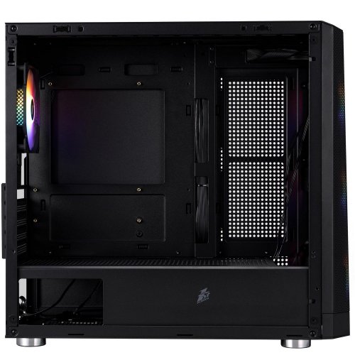 Корпус 1stPlayer FD5-M-BK-4F1 без БЖ Black купити з перевіркою сумісності: огляд, характеристики, ціна у Києві, Львові, Вінниці, Хмельницькому, Івано-Франківську, Україні | інтернет-магазин TELEMART.UA фото