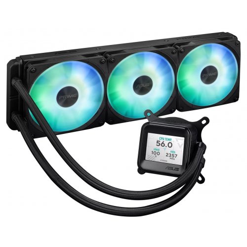 Купить Уценка готовая сво Asus Prime LC 360 ARGB LCD (90RC00Z1-B0EAY0) Black (Следы установки, 775989) с проверкой совместимости: обзор, характеристики, цена в Киеве, Днепре, Одессе, Харькове, Украине | интернет-магазин TELEMART.UA фото