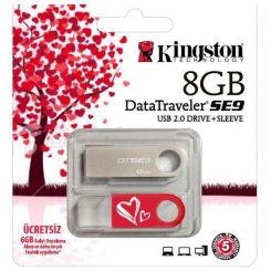 Накопичувач Kingston DataTraveler SE9 8GB Valentines
