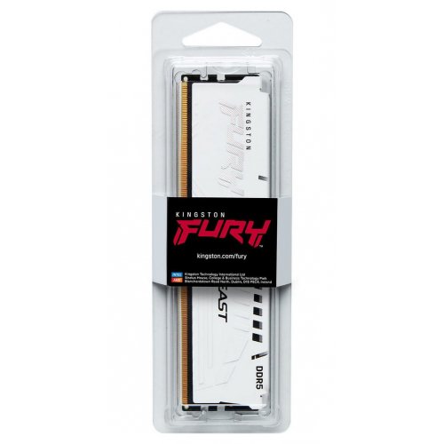Купить Уценка озу Kingston DDR5 64GB (2x32GB) 6000Mhz FURY Beast White (KF560C36BWEK2-64) (вскрита упаковка, 776135) с проверкой совместимости: обзор, характеристики, цена в Киеве, Днепре, Одессе, Харькове, Украине | интернет-магазин TELEMART.UA фото