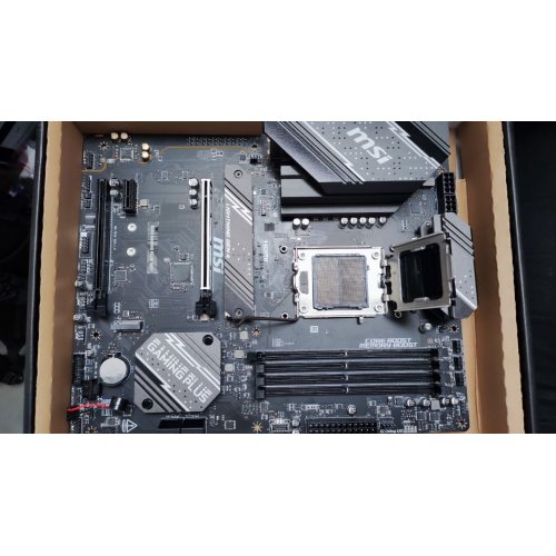 Уцінка материнська плата MSI B650 GAMING PLUS WIFI (sAM5, AMD B650) (Сліди використання, 776138) купити з перевіркою сумісності: огляд, характеристики, ціна у Києві, Львові, Вінниці, Хмельницькому, Івано-Франківську, Україні | інтернет-магазин TELEMART.UA фото