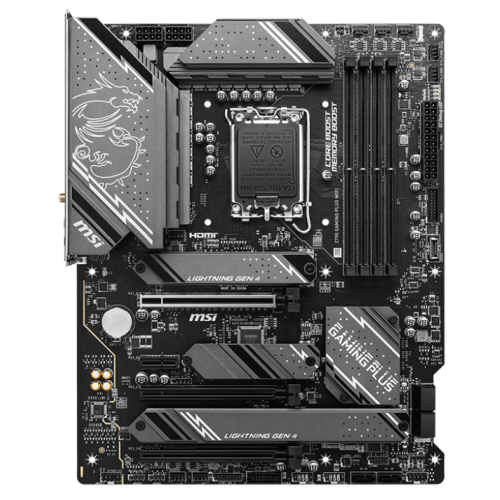 Купить Уценка материнская плата MSI Z790 GAMING PLUS WIFI (s1700, Intel Z790) (Следы использования, 776141) с проверкой совместимости: обзор, характеристики, цена в Киеве, Днепре, Одессе, Харькове, Украине | интернет-магазин TELEMART.UA фото