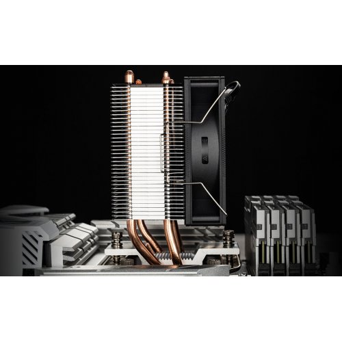 Уцінка кулер PCCooler R200 Black (Сліди використання, 776183) купити з перевіркою сумісності: огляд, характеристики, ціна у Києві, Львові, Вінниці, Хмельницькому, Івано-Франківську, Україні | інтернет-магазин TELEMART.UA фото