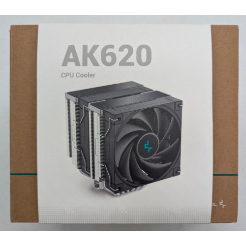 Кулер Deepcool AK620 (R-AK620-BKNNMT-G) (Відновлено продавцем, 776190) купити з перевіркою сумісності: огляд, характеристики, ціна у Києві, Львові, Вінниці, Хмельницькому, Івано-Франківську, Україні | інтернет-магазин TELEMART.UA фото