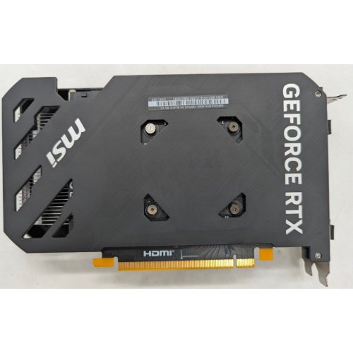 Відеокарта MSI GeForce RTX 4060 VENTUS 2X BLACK OC 8192MB (RTX 4060 VENTUS 2X BLACK 8G OC) (Відновлено продавцем, 776197) купити з перевіркою сумісності: огляд, характеристики, ціна у Києві, Львові, Вінниці, Хмельницькому, Івано-Франківську, Україні | інтернет-магазин TELEMART.UA фото