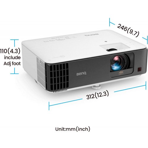 Купить Проектор BenQ TK700ST (9H.JP877.17E) - цена в Харькове, Киеве, Днепре, Одессе
в интернет-магазине Telemart фото