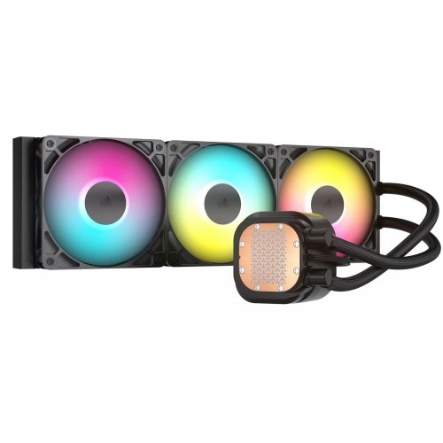 Купить Уценка готовая сво Corsair NAUTILUS 360 RS ARGB (CW-9060093-WW) Black (Следы установки, 776221) с проверкой совместимости: обзор, характеристики, цена в Киеве, Днепре, Одессе, Харькове, Украине | интернет-магазин TELEMART.UA фото