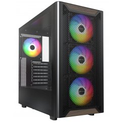 Корпус Montech XR Wood без БП Black