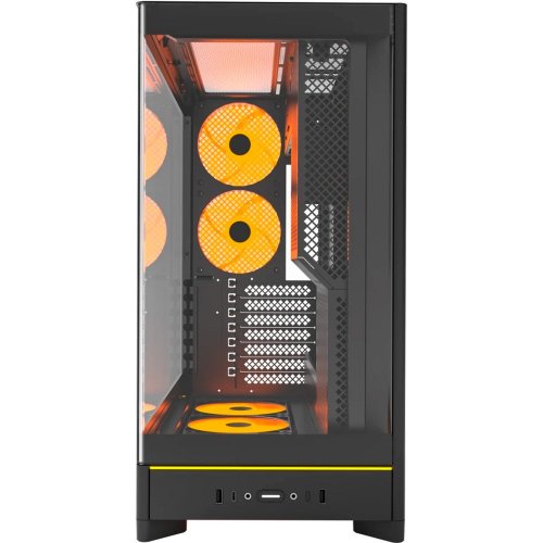 Купить Корпус Montech HS02 Pro без БП Black с проверкой совместимости: обзор, характеристики, цена в Киеве, Днепре, Одессе, Харькове, Украине | интернет-магазин TELEMART.UA фото