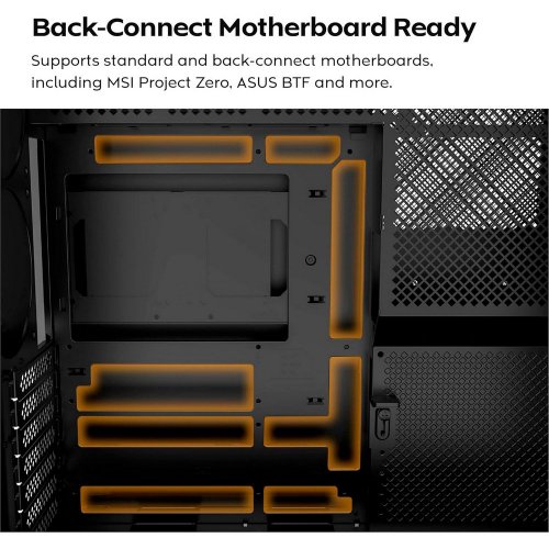 Купить Корпус Montech HS02 Pro без БП Black с проверкой совместимости: обзор, характеристики, цена в Киеве, Днепре, Одессе, Харькове, Украине | интернет-магазин TELEMART.UA фото