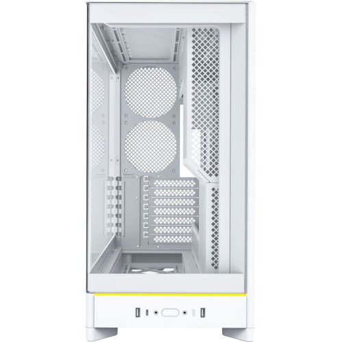 Корпус Montech HS02 без БЖ White купити з перевіркою сумісності: огляд, характеристики, ціна у Києві, Львові, Вінниці, Хмельницькому, Івано-Франківську, Україні | інтернет-магазин TELEMART.UA фото