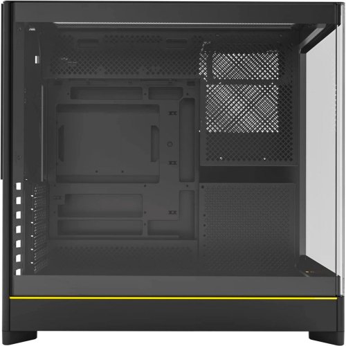 Корпус Montech HS02 без БЖ Black купити з перевіркою сумісності: огляд, характеристики, ціна у Києві, Львові, Вінниці, Хмельницькому, Івано-Франківську, Україні | інтернет-магазин TELEMART.UA фото