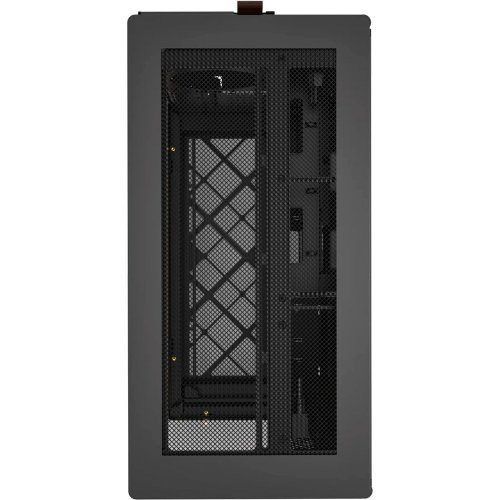 Корпус Montech HS02 без БЖ Black купити з перевіркою сумісності: огляд, характеристики, ціна у Києві, Львові, Вінниці, Хмельницькому, Івано-Франківську, Україні | інтернет-магазин TELEMART.UA фото
