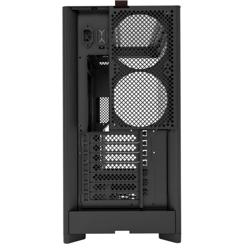 Корпус Montech HS02 без БЖ Black купити з перевіркою сумісності: огляд, характеристики, ціна у Києві, Львові, Вінниці, Хмельницькому, Івано-Франківську, Україні | інтернет-магазин TELEMART.UA фото
