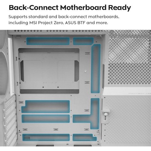 Купить Корпус Montech HS01 Pro без БП White с проверкой совместимости: обзор, характеристики, цена в Киеве, Днепре, Одессе, Харькове, Украине | интернет-магазин TELEMART.UA фото