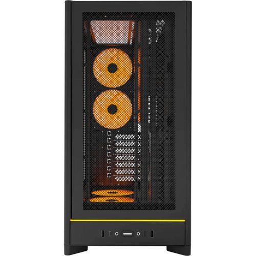 Корпус Montech HS01 Pro без БЖ Black купити з перевіркою сумісності: огляд, характеристики, ціна у Києві, Львові, Вінниці, Хмельницькому, Івано-Франківську, Україні | інтернет-магазин TELEMART.UA фото