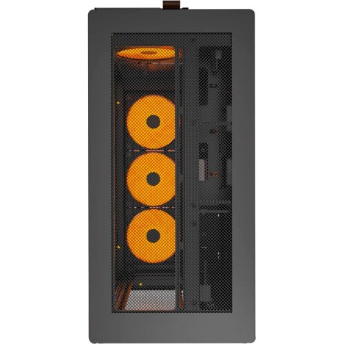 Корпус Montech HS01 Pro без БЖ Black купити з перевіркою сумісності: огляд, характеристики, ціна у Києві, Львові, Вінниці, Хмельницькому, Івано-Франківську, Україні | інтернет-магазин TELEMART.UA фото