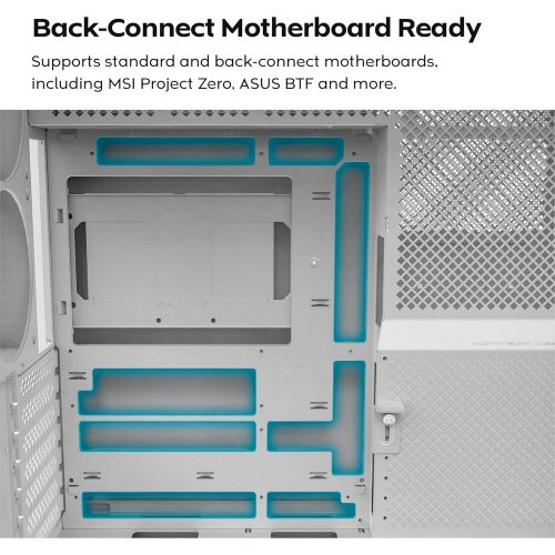 Купить Корпус Montech HS01 без БП White с проверкой совместимости: обзор, характеристики, цена в Киеве, Днепре, Одессе, Харькове, Украине | интернет-магазин TELEMART.UA фото