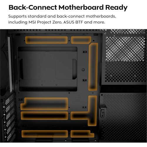 Купить Корпус Montech HS01 без БП Black с проверкой совместимости: обзор, характеристики, цена в Киеве, Днепре, Одессе, Харькове, Украине | интернет-магазин TELEMART.UA фото