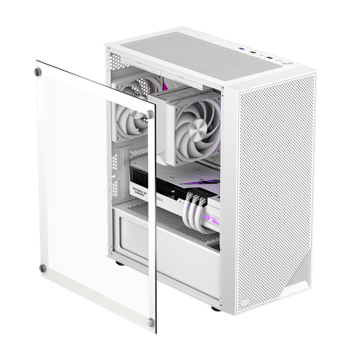 Купить Уценка корпус PCCooler C3B310 Tempered Glass без БП White (Следы установки, 776254) с проверкой совместимости: обзор, характеристики, цена в Киеве, Днепре, Одессе, Харькове, Украине | интернет-магазин TELEMART.UA фото