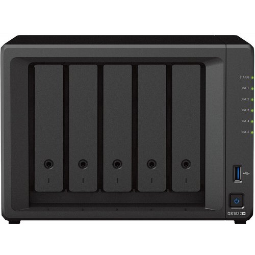 Купить Сетевое хранилище Synology NAS DS1522+ - цена в Харькове, Киеве, Днепре, Одессе
в интернет-магазине Telemart фото