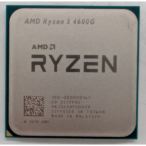 Купить Процессор AMD Ryzen 5 4600G 3.7(4.2)GHz 8MB sAM4 Tray (100-000000147) (Восстановлено продавцом, 776274) с проверкой совместимости: обзор, характеристики, цена в Киеве, Днепре, Одессе, Харькове, Украине | интернет-магазин TELEMART.UA фото