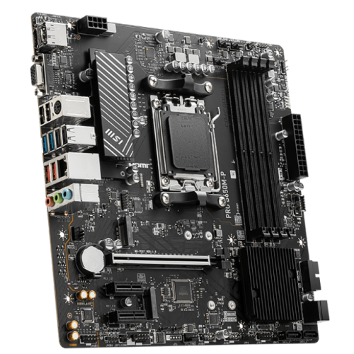 Купить Уценка материнская плата MSI PRO B650M-P (sAM5, AMD B650) (Следы использования, 776278) с проверкой совместимости: обзор, характеристики, цена в Киеве, Днепре, Одессе, Харькове, Украине | интернет-магазин TELEMART.UA фото