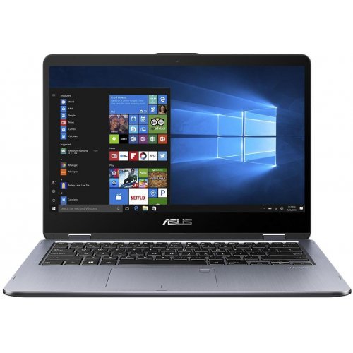 Продати Ноутбук Asus VivoBook Flip 14 TP410UA-EC389T (90NB0FS1-M06220) Star Grey за Trade-In у інтернет-магазині Телемарт - Київ, Дніпро, Україна фото