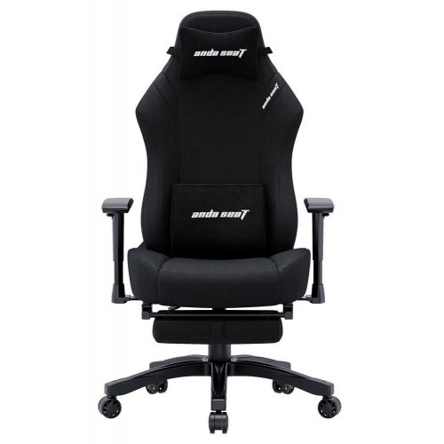 Игровое кресло Anda Seat Luna Pro L Fabric (AD18T-44-B-F) Black купить в Украине: Киев, Днепр, Харьков, Одесса  | Низкая цена, отзывы, характеристики от TELEMART фото