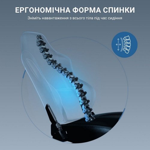 Игровое кресло Anda Seat Luna Pro L Fabric (AD18T-44-B-F) Black купить в Украине: Киев, Днепр, Харьков, Одесса  | Низкая цена, отзывы, характеристики от TELEMART фото